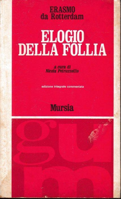 Elogio della follia - Erasmo da Rotterdam - copertina