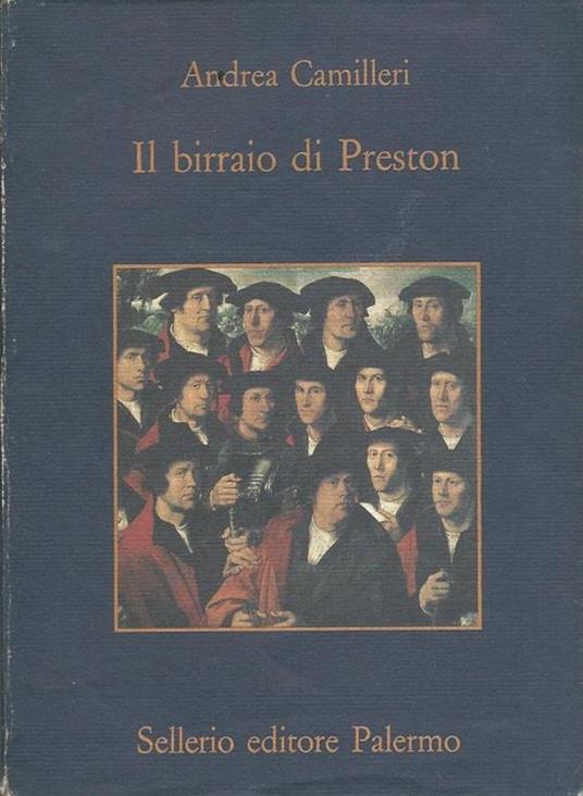 Il birraio di Preston - Andrea Camilleri - copertina