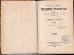 Praelectiones Philosophiae Scholasticae, vol 1 logicam et ideologiam