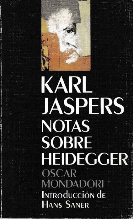 Notas sobre Martin Heidegger - Karl Jaspers - copertina
