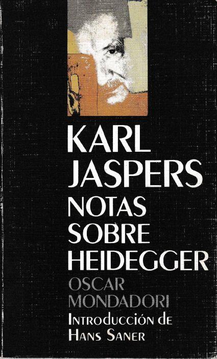 Notas sobre Martin Heidegger - Karl Jaspers - copertina