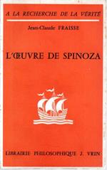 L' oeuvre de Spinoza