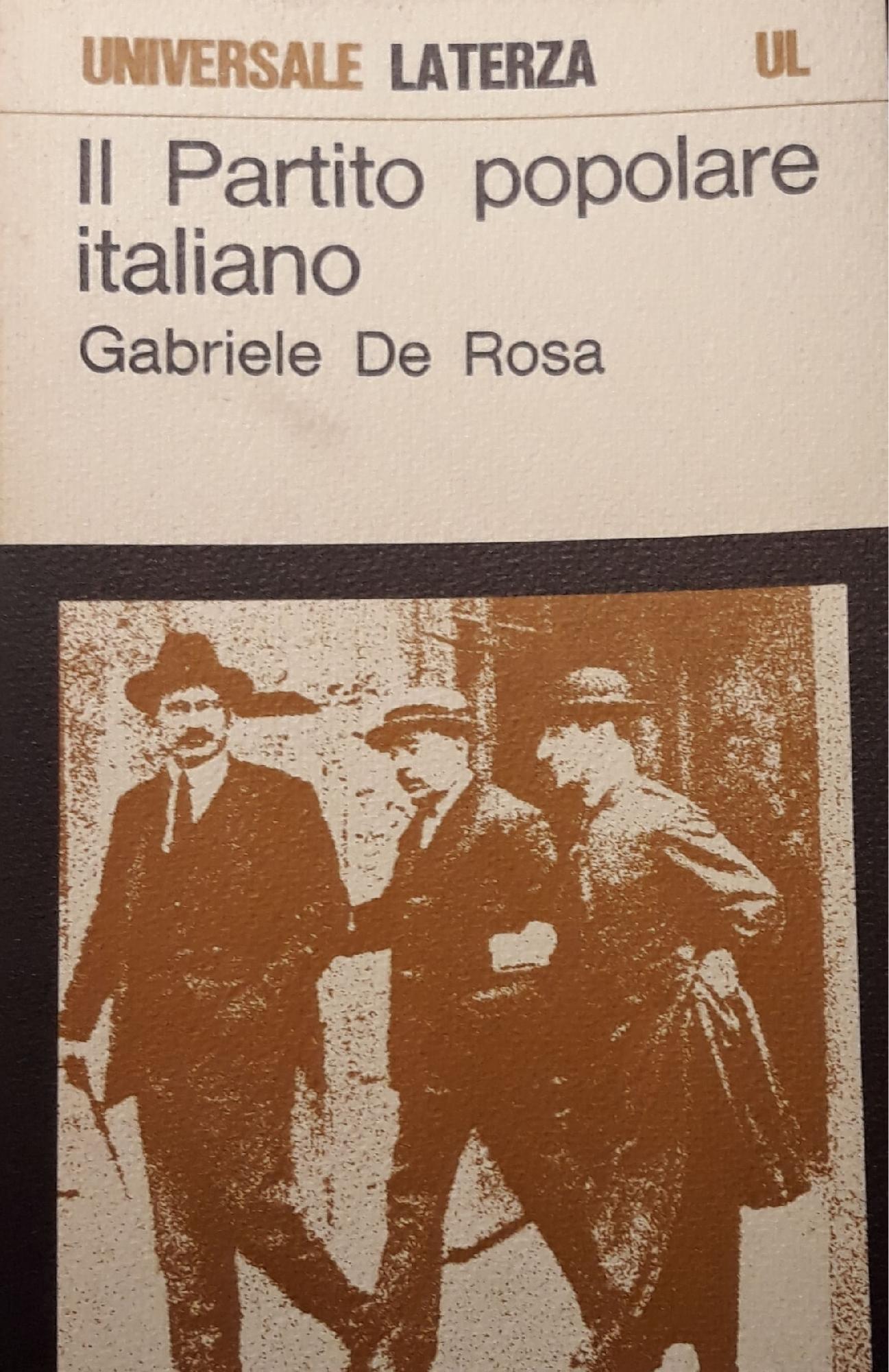 Il partito popolare italiano