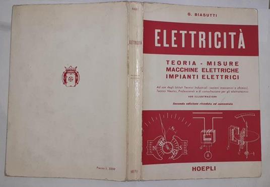 Elettricita' - G. Biasutti - copertina