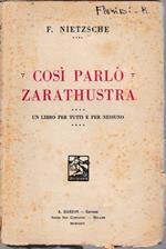 Così parlò Zarathustra