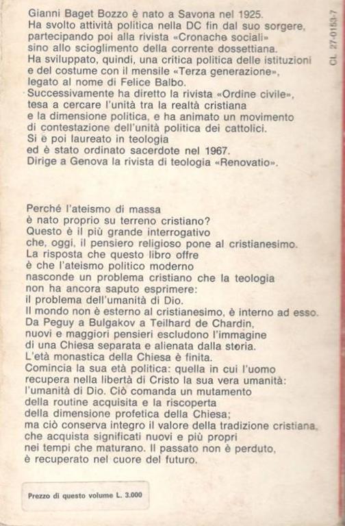 Chiesa e utopia - Gianni Baget Bozzo - 2