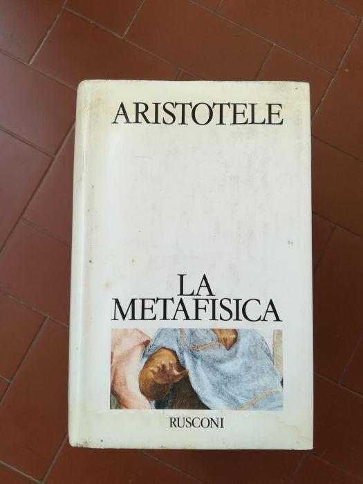 La metafisica - Aristotele - copertina