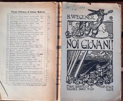 Noi Giovani! Il problema sessuale nella vita prematrimoniale di ogni giovane istruito - Hans Wegener - copertina