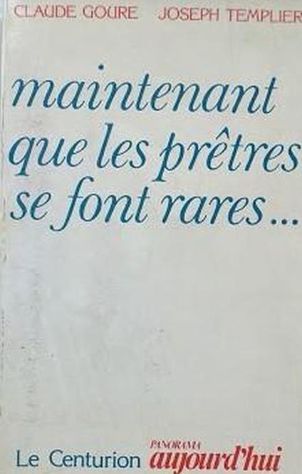 Maintenant que les pretres se font rares.. - copertina