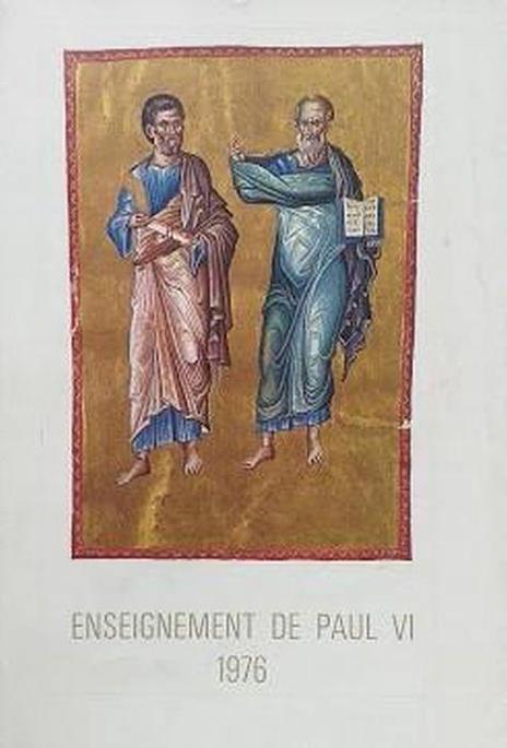 Enseignement de Paul VI - 1976 - Paolo VI - copertina