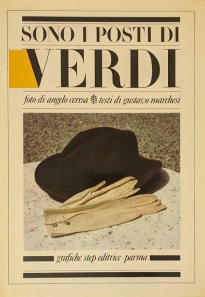 Sono i posti di Verdi - copertina