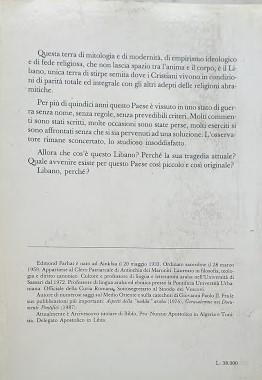 Libano perché? - Edmond Farhat - 2