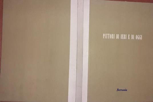 Pittori di ieri e di oggi - copertina