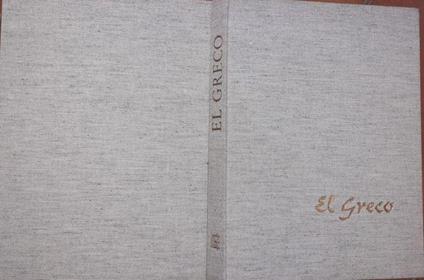 El greco (Domenicos Theotocopoulos) - Leo Bronstein - copertina