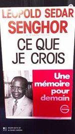 Ce que je crois