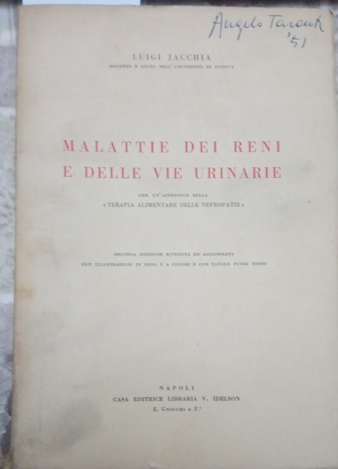 Malattie dei reni e delle vie urinarie