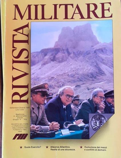 Rivista Militare N5 - copertina