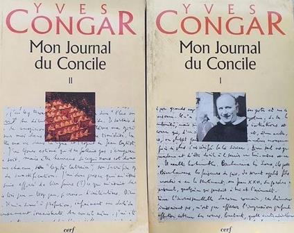 2Mon journal du Concil, tomes I et II - Yves Congar - copertina