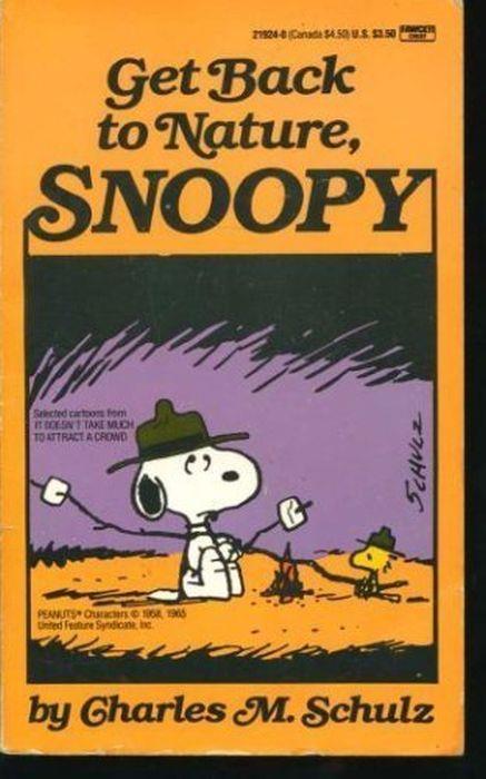 Get Back to Nature, Snoopy - Charles M. Schulz - copertina