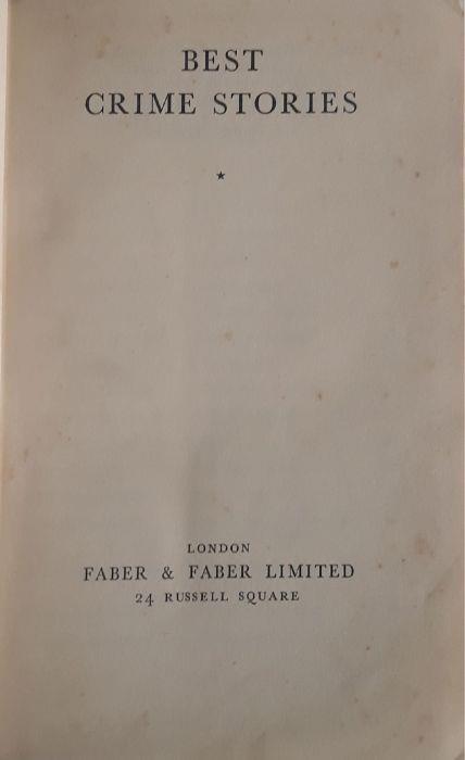 Best crime stories - copertina