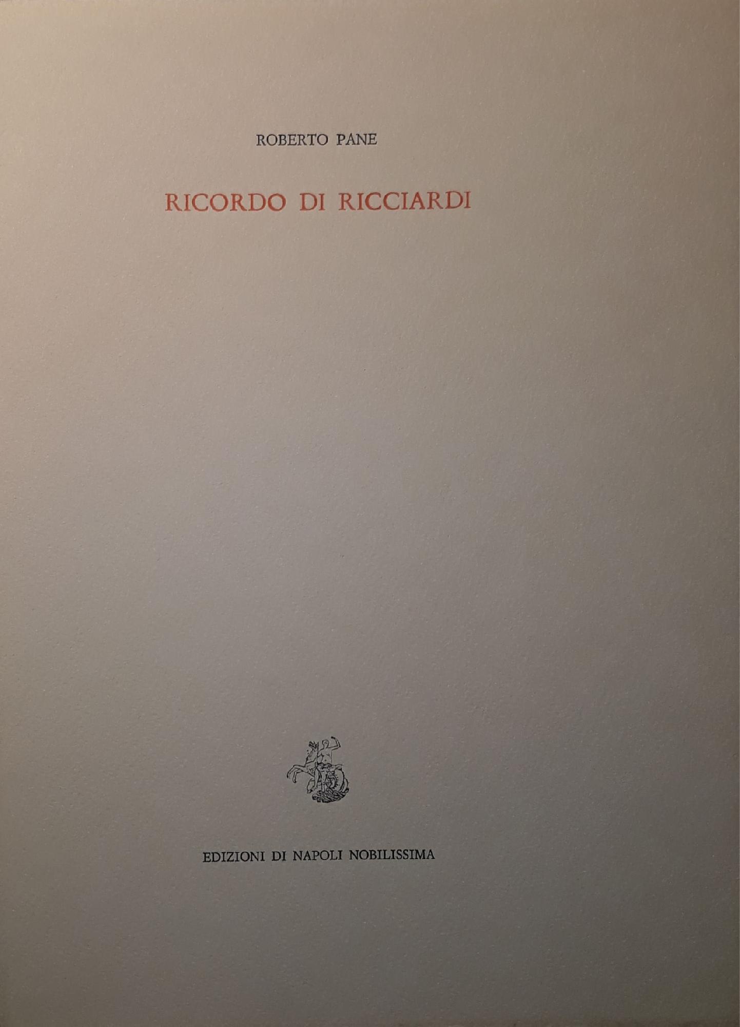 Ricordo di Ricciardi