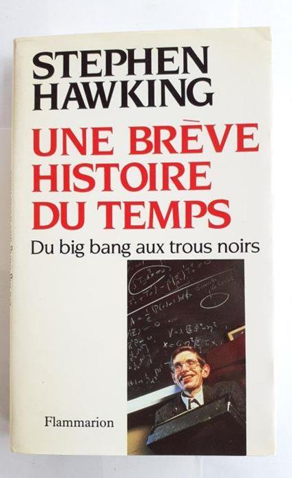 Une breve histoire du temps - Stephen Hawking - copertina