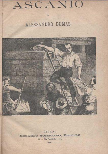 Ascanio - Alexandre Dumas - copertina