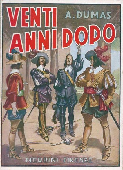 Venti anni dopo - Alexandre Dumas - copertina