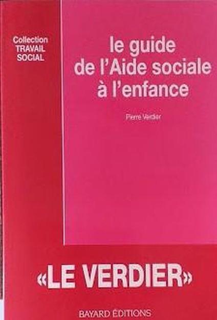 Guide de l'aide sociale à l'enfance - copertina