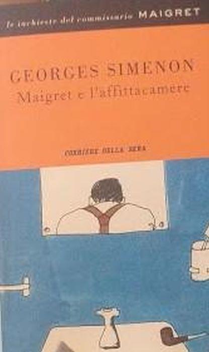 Maigret e l'affittacamere - Georges Simenon - copertina