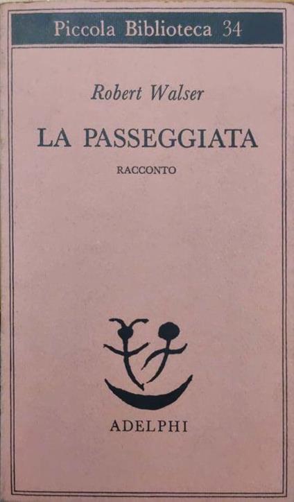 La passeggiata - Robert Walser - copertina