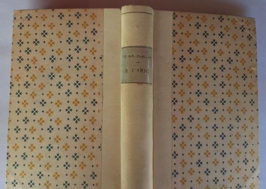 I Carmi - Q. Flacco Orazio - copertina