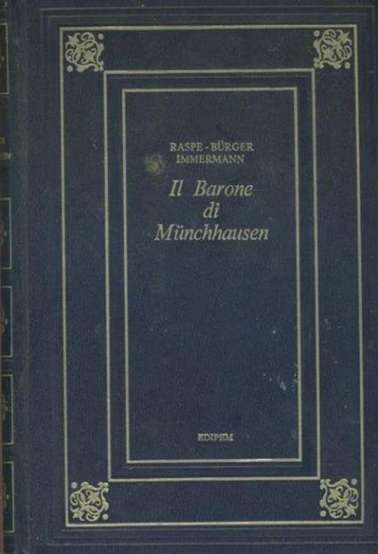 Il barone di Munchhausen - Rudolf Raspe - copertina
