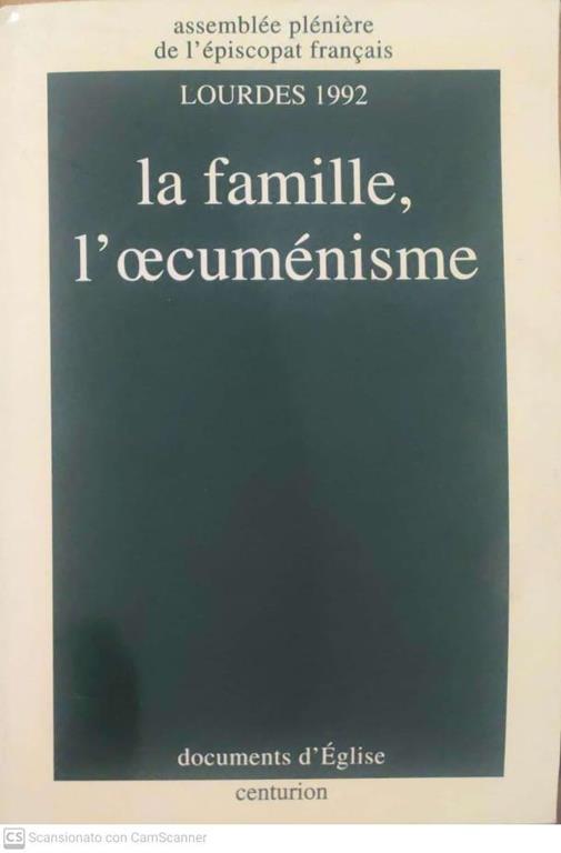 La famille. L'oecuménisme - Collectif - copertina
