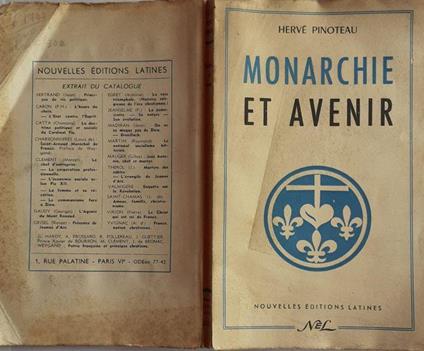 Monarchie et avenir - copertina