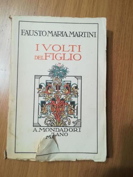I volti del figlio - Fausto M. Martini - copertina