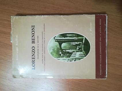 Lorenzo Benoni - Giovanni Ruffini - copertina