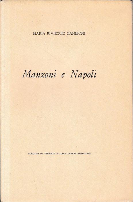 Manzoni e Napoli - Maria Rivieccio Zaniboni - copertina