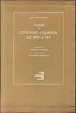 Annali di Citeriore Calabria dal 1806 al 1811