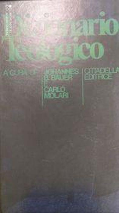 Dizionario Teologico - copertina