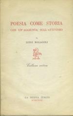 Poesia come storia con un'aggiunta sull'attivismo