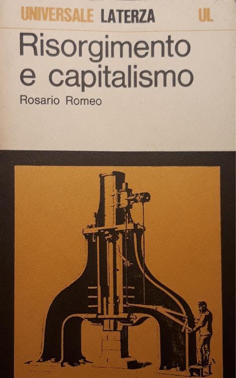 Risorgimento e capitalismo - Rosario Romeo - copertina