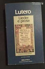 Lieder e prose