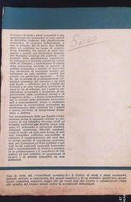 Tentativo di misura degli squilibri tecnologici tra l'Italia e gli USA e alcune proposte per ridurli - Nicola Cacace - copertina