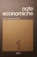 Note economiche n.1/1978