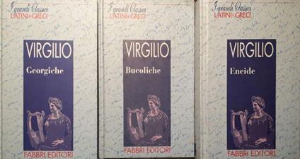 Georgiche p.353 Bucoliche p.163 Eneide p.604 - Publio Virgilio Marone - copertina