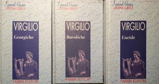 Georgiche p.353 Bucoliche p.163 Eneide p.604 - Publio Virgilio Marone - copertina