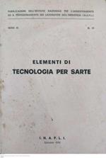Elementi di tecnologia per sarte