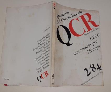 L' Ecu: una moneta per l'Europa - copertina