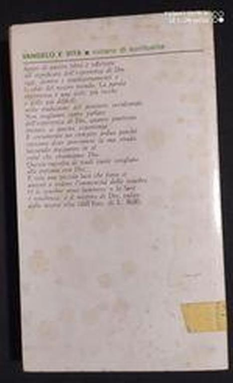 L' esperienza di Dio oggi - copertina